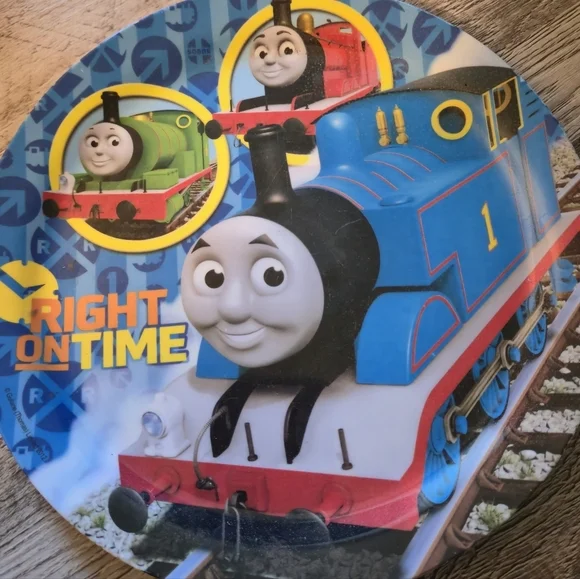 Zak! Designs Thomas the Train & Friends Kids Plate & Cup Set Dinnerware - Picture 6 of 6